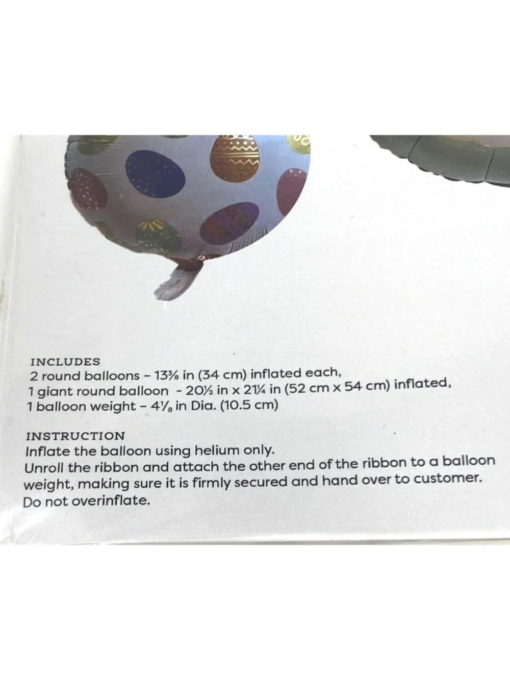 Target 3pc Easter Foil Balloon Spritz™ Decor Party Festive Decor